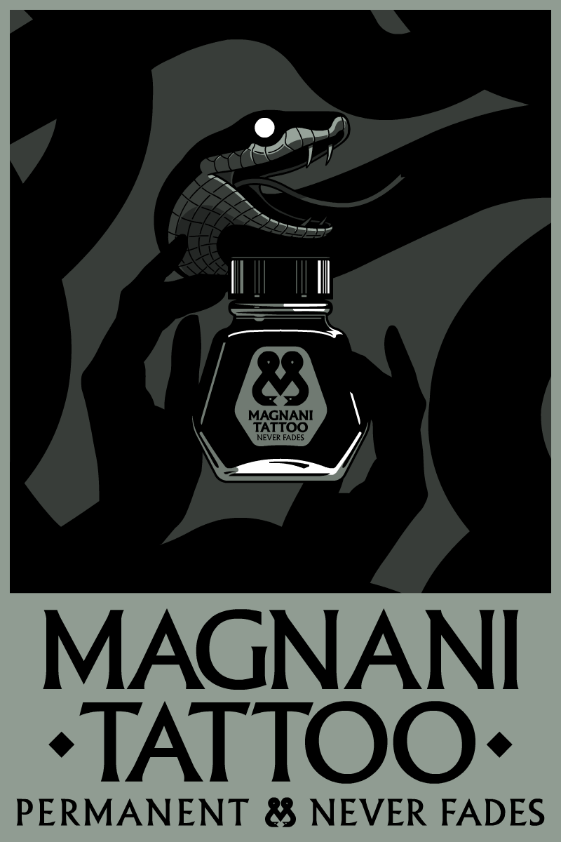 Tattoo Inks Print for Sale