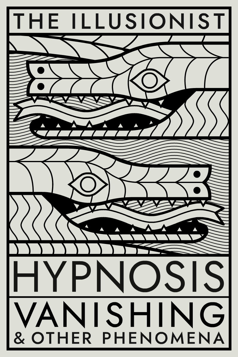 The Illusionist - Hypnosis, Vanishing and Phenomena Print for Sale