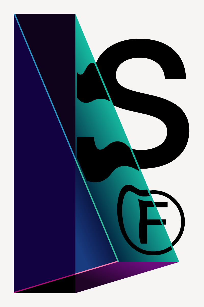 Gianmarco Magnani Illustration - Geometric & Typographic Poster