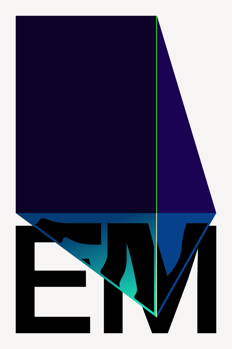 Gianmarco Magnani Illustration - Geometric & Typographic Poster