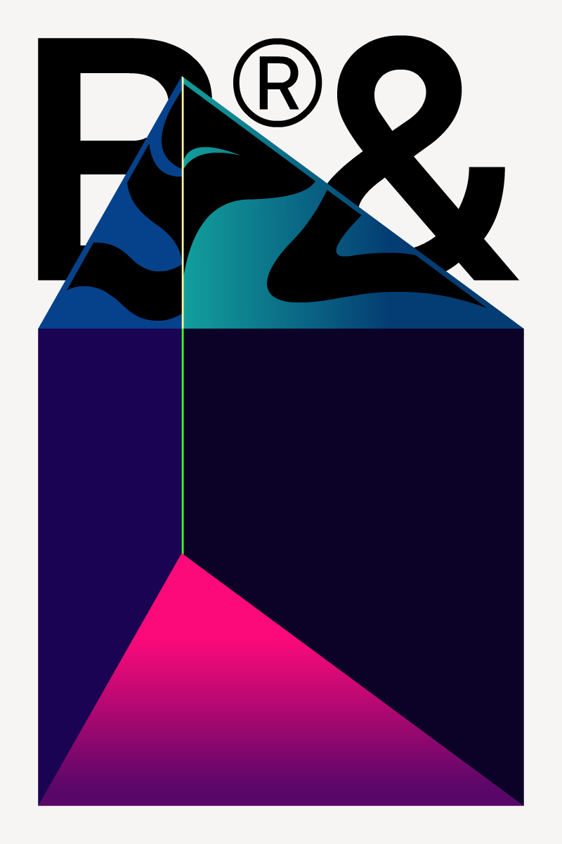 Gianmarco Magnani Illustration - Geometric & Typographic Poster