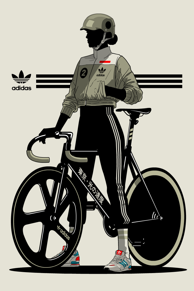 750 - Gianmarco Magnani X Adidas Poster